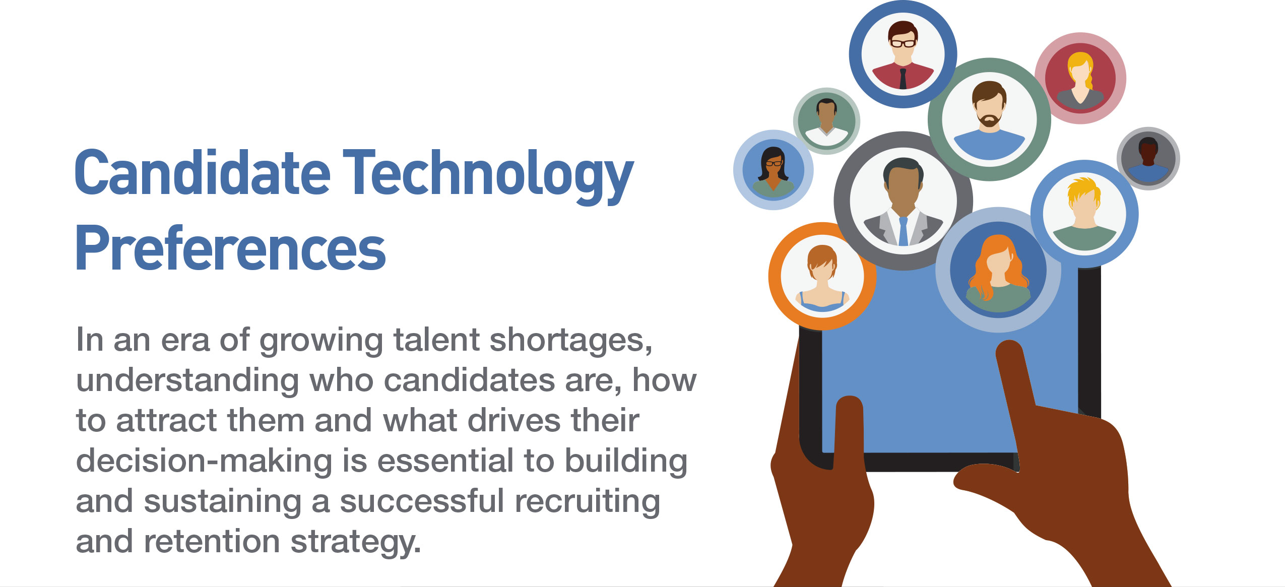 Infographic: how candidates prefer you to use hiring technology