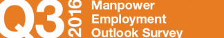 Manpower Employment Outlook Survey – Q3 2016